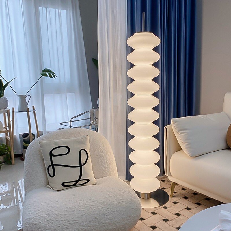 Modern Sugar Gourd Floor Lamp Factory - Danish Designer Cream