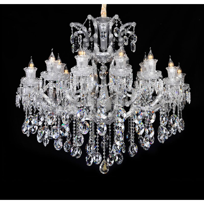 Crystal Chandelier Factory - Customized Gold K9 Modern Hotel