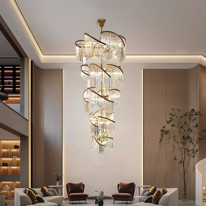 Crystal Chandelier Supplier - Modern Luxury k9 for Villa Hotel