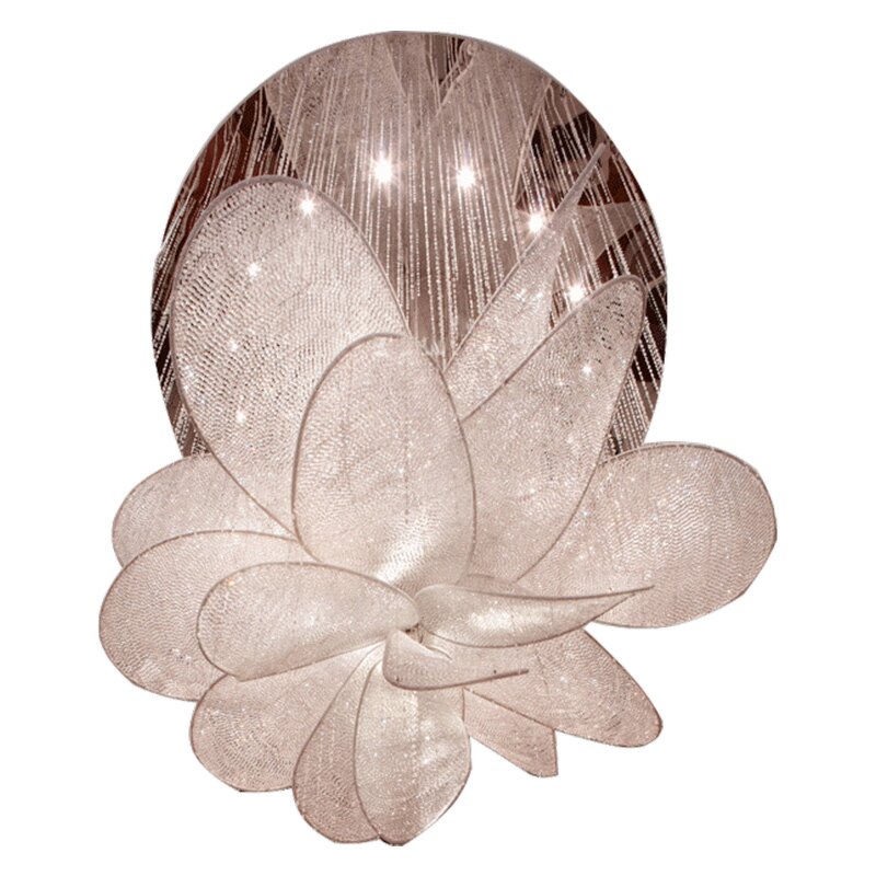 Petal Crystal Chandelier Factory - Custom Large Pineapple Bead