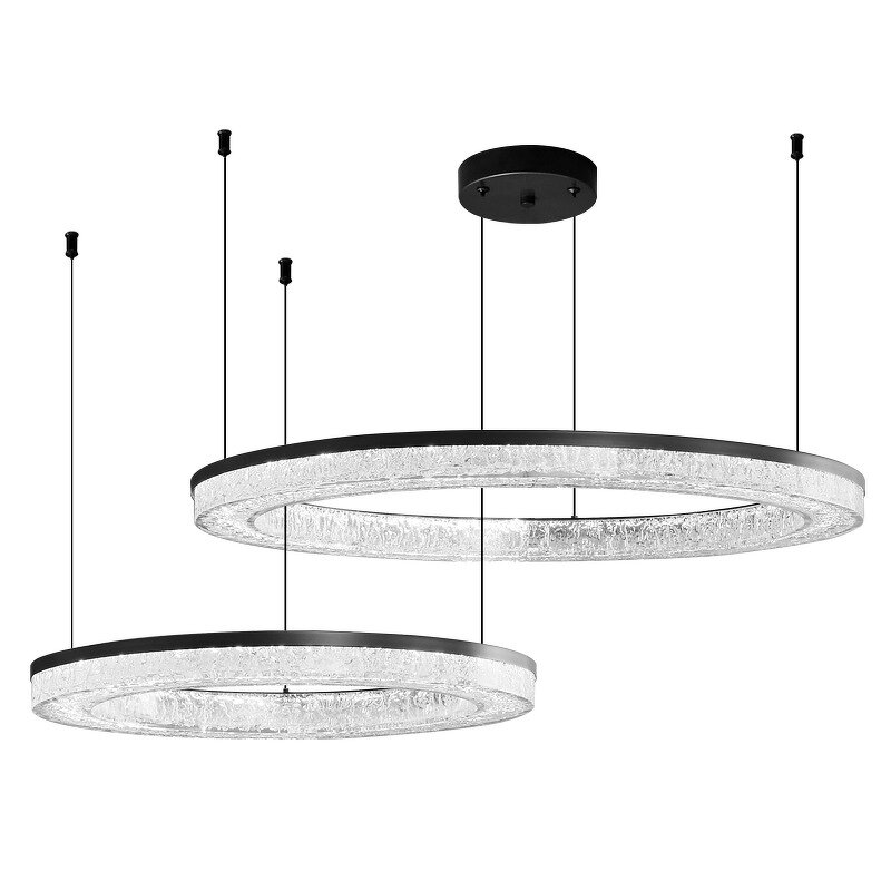 Ice Crack Glass Chandelier Factory - Nordic Creative Bedroom Bar