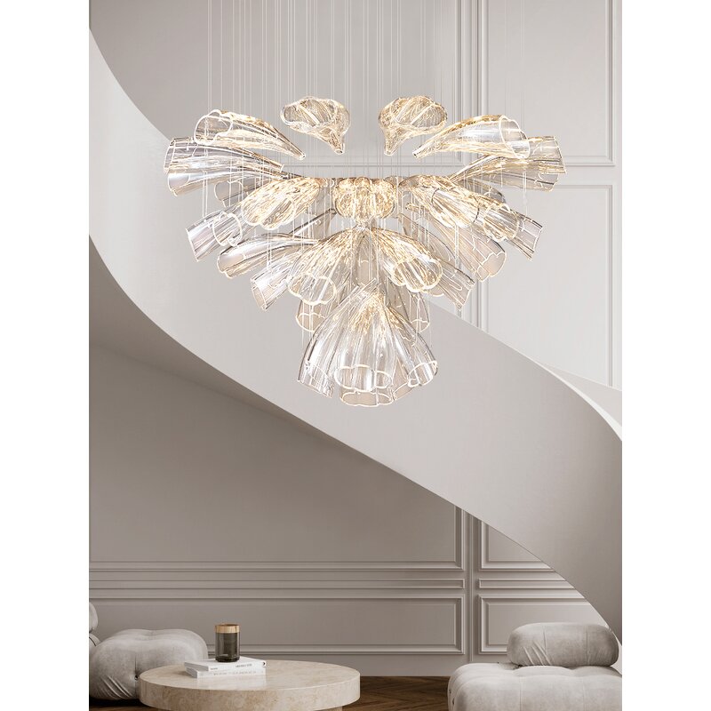 Petal Crystal Pendant Light Factory - Modern Luxury Glass