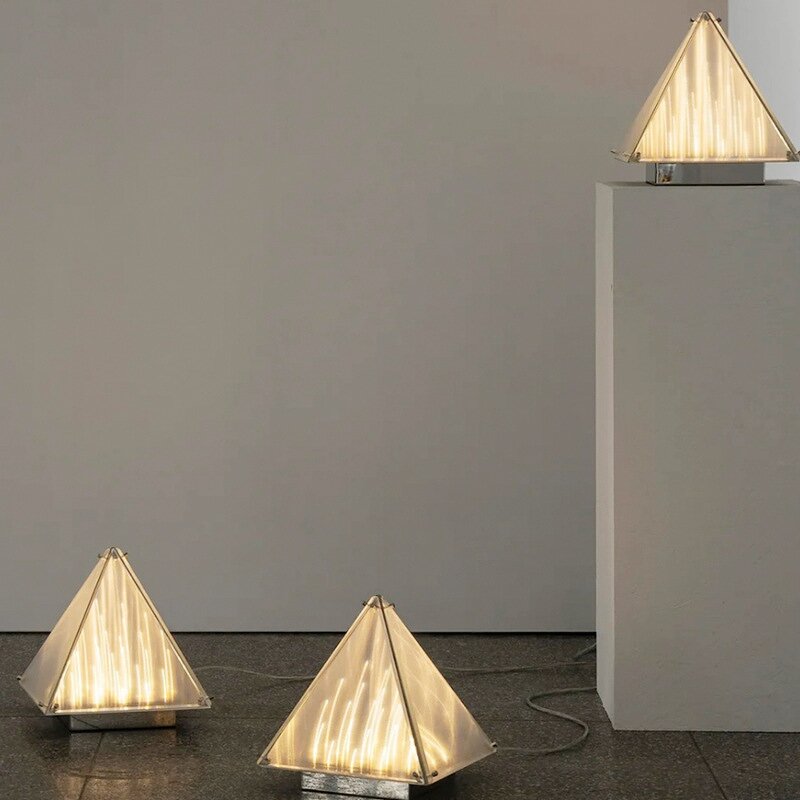 Art Deco Table Lamp Factory - Designer Stainless Steel Glass