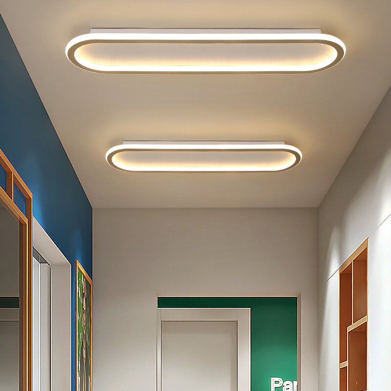 Long Strip Ceiling Light Factory - Modern Minimalist Creative