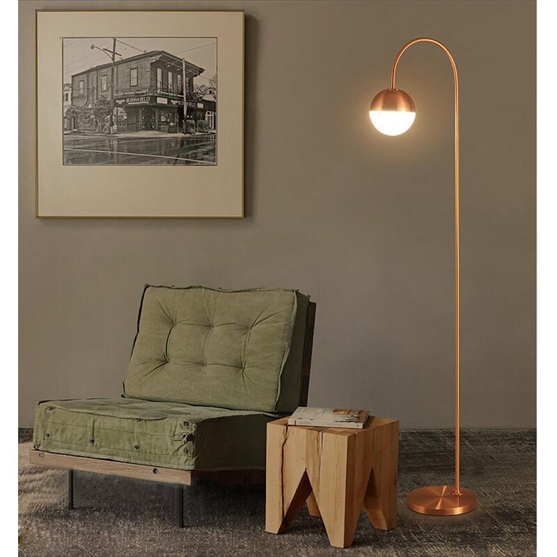 Postmodern LED Floor Lamp Supplier - Nordic Modern Glass Ball