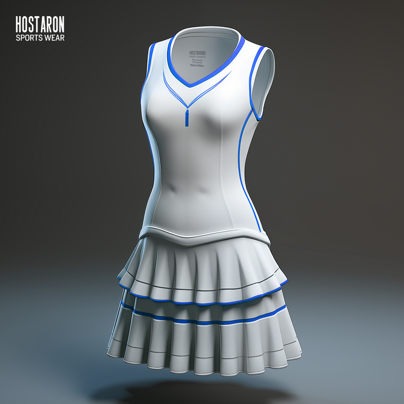 Loose Tennis Dresses Manufacturer - OEM Customized HOSTARON Tennis Cloth