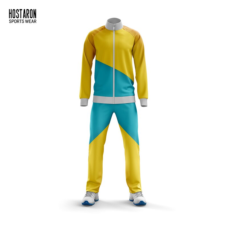 Soccer Tracksuits Manufacturer - OEM Custom HOSTARON Polyester Velour