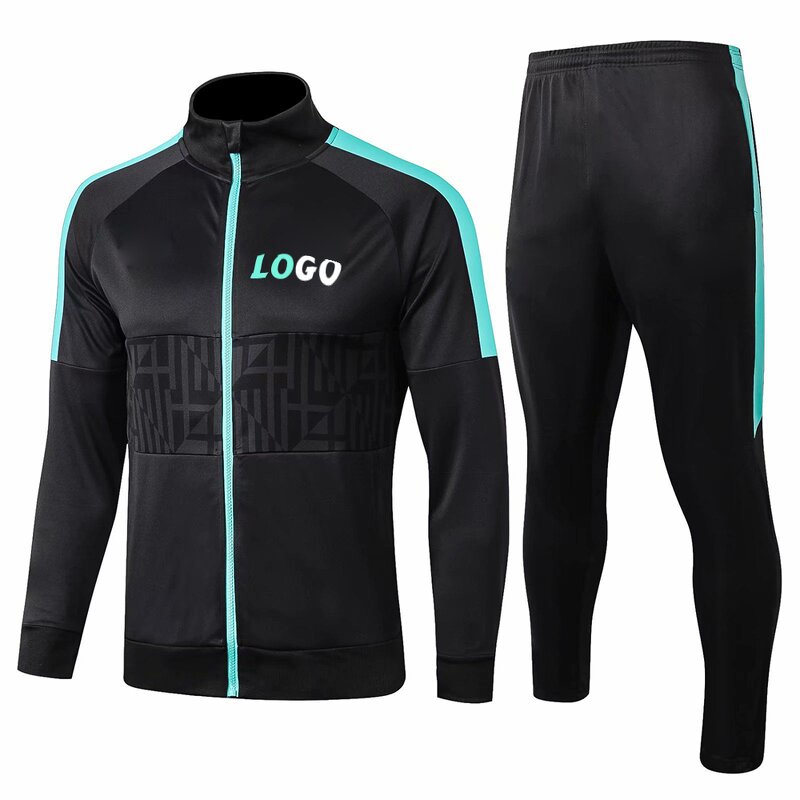 Soccer Jacket Manufacturer - OEM Custom LOGO HOSTARON Quick Dry Black