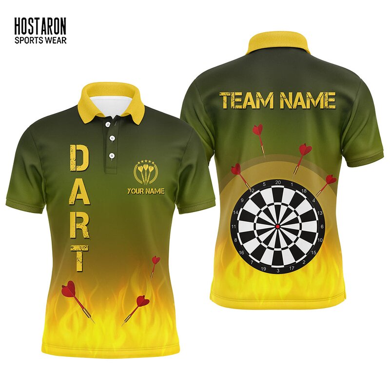 Men Dart Team Jerseys Manufacturer - OEM Custom HOSTARON Quick Dry