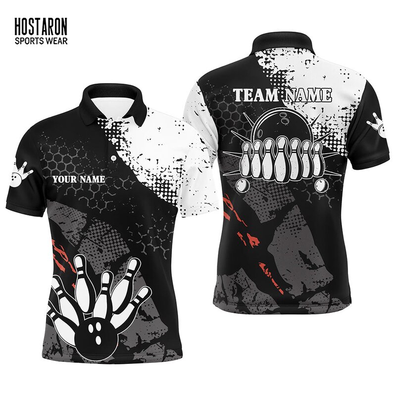 Bowling Polo Jersey Manufacturer - Oem Custom Your Design HOSTARON