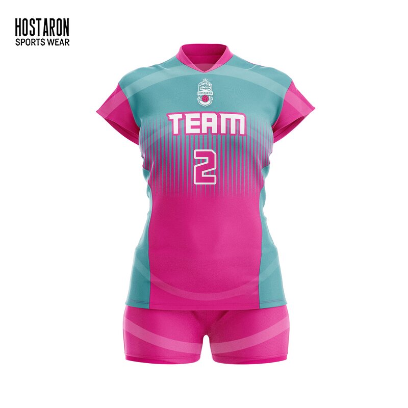 Girl's Sports Volleyball Uniform Manufacturer - OEM Custom HOSTARON