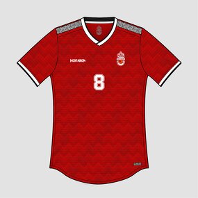 Retro Football Jersey Manufacturer - HOSTARON Wholesale Sublimation Blue