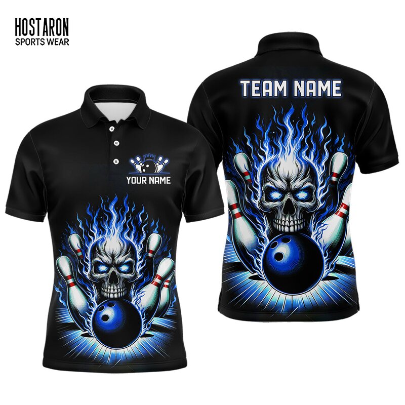 Bowling Polo Jersey Manufacturer - Oem Custom Your Design HOSTARON