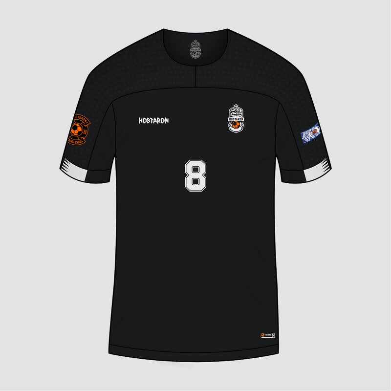 Retro Maillot Manufacturer - OEM Custom HOSTARON Blue Soccer Jersey Player