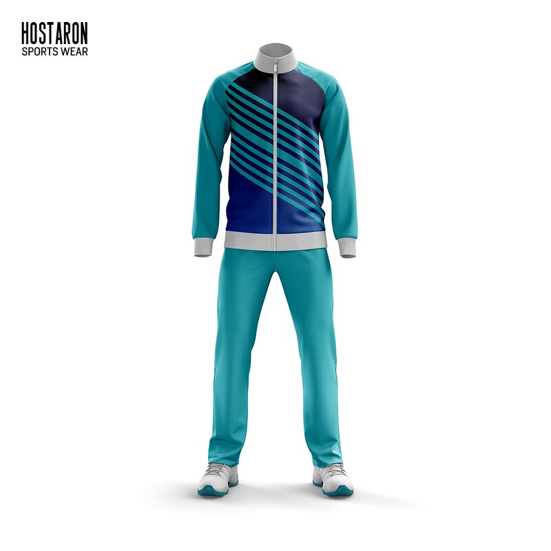 Soccer Tracksuits Manufacturer - OEM Custom HOSTARON Polyester Velour