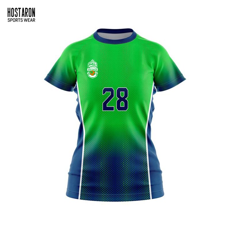 Volleyball Jersey Manufacturer - OEM Custom HOSTARON Short Sleeve Team