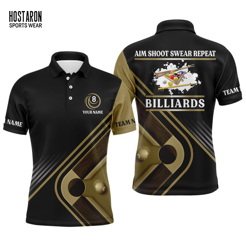 Billiards Team Jerseys Manufacturer - OEM Custom HOSTARON Quick Dry 100%