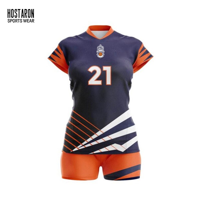 Girl's Sports Volleyball Uniform Manufacturer - OEM Custom HOSTARON