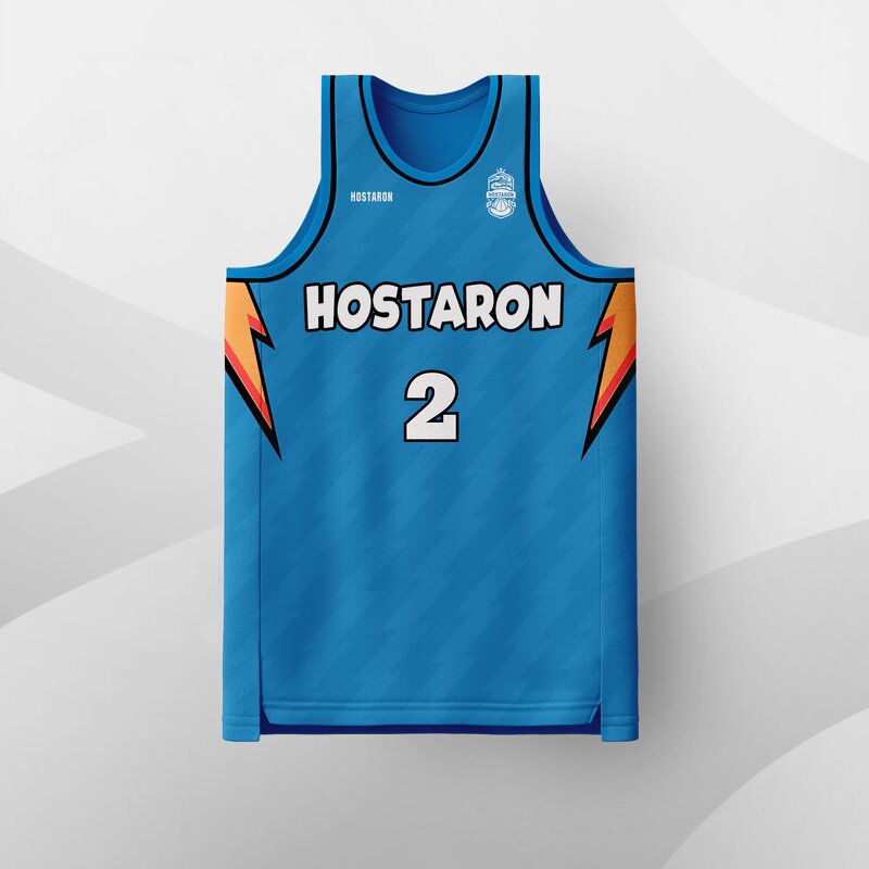 Basketball Jersey Manufacturer - OEM Custom HOSTARON Latest Logo Sample