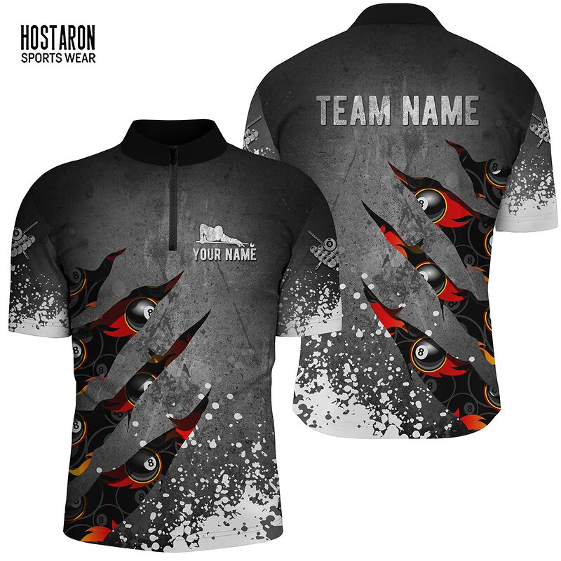 Billiards Polo Shirt Manufacturer - OEM Personalized HOSTARON Customized