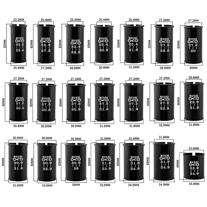 Bike Seatpost Adapter Manufacturer - OEM Alloy Sleeve Converter