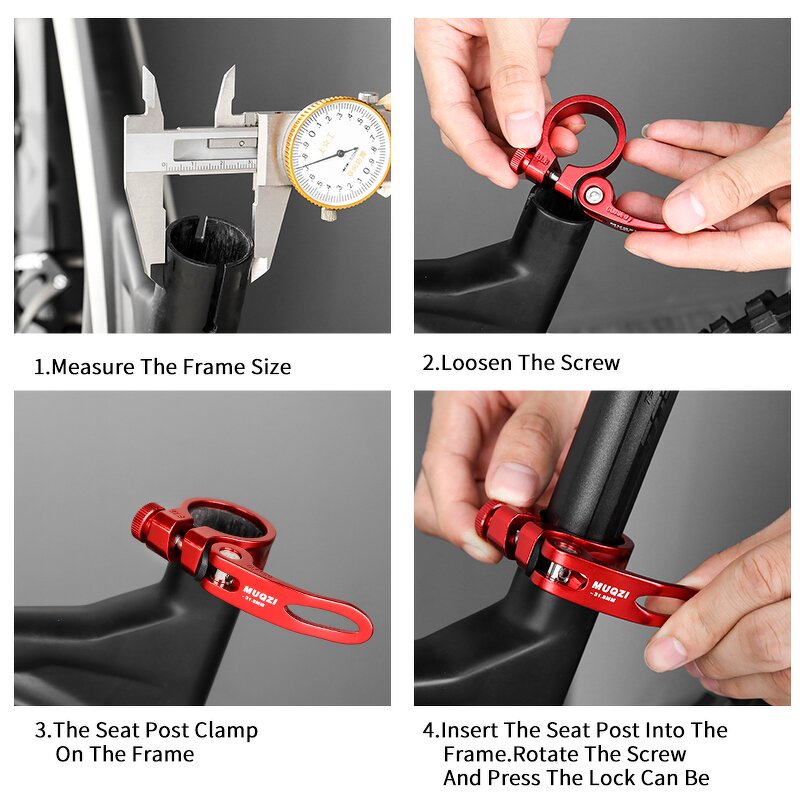 Bike Seatpost Clamp Manufacturer - OEM Quick Release
