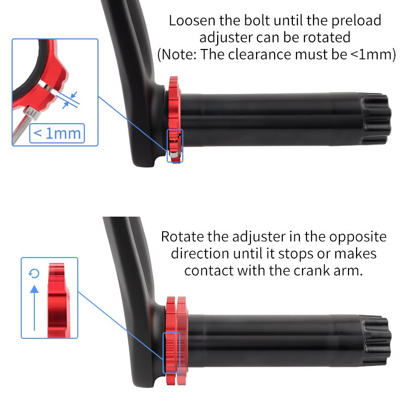 Bike Crank Adjuster Manufacturer - OEM Chainring Preloader