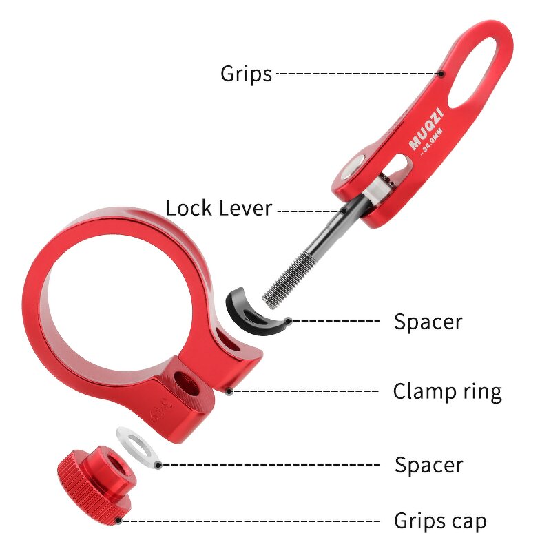 Bike Seatpost Clamp Factory - OEM Ultralight Quick Release