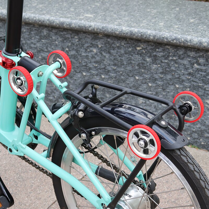 Folding Bike Easy Wheel Manufacturer - OEM Rear Rack Wheel