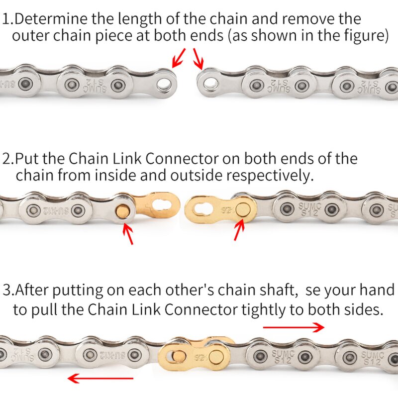 Bike Chain Link Manufacturer - OEM Magic Buckle Quick Link