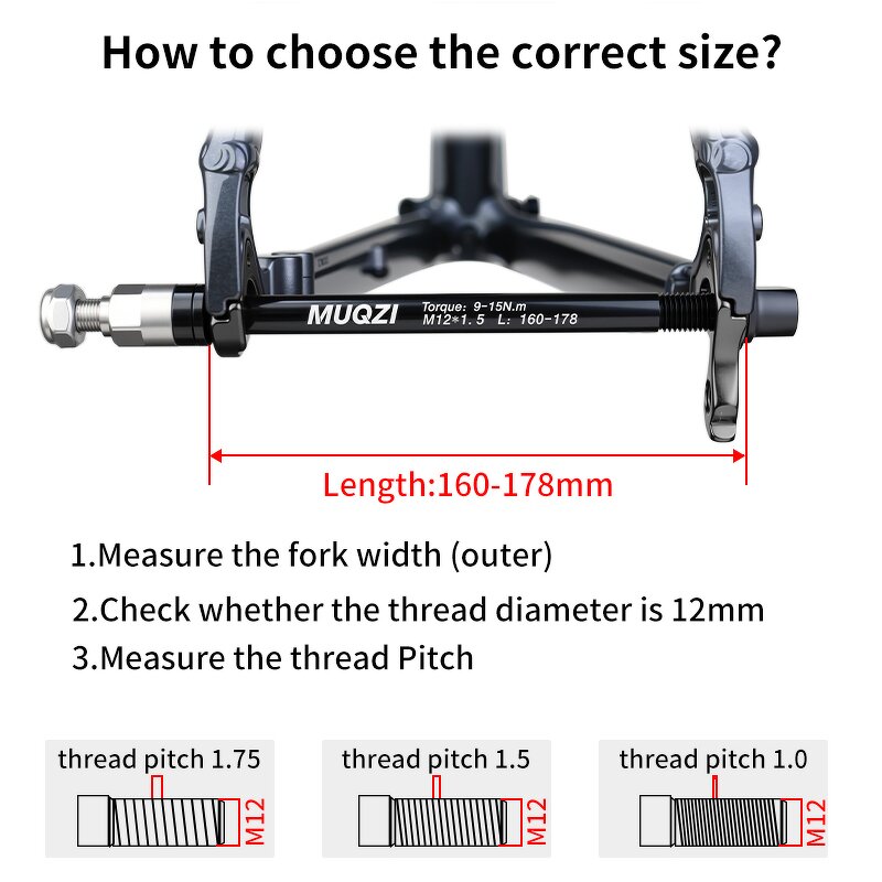 Bike Trailer Axle Factory - OEM Custom Thru Axle