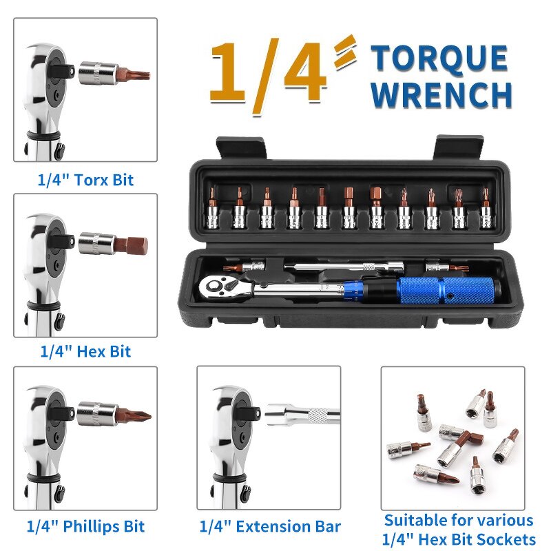 Torque Wrench Factory - OEM 1/4" Drive Bike Tool Set