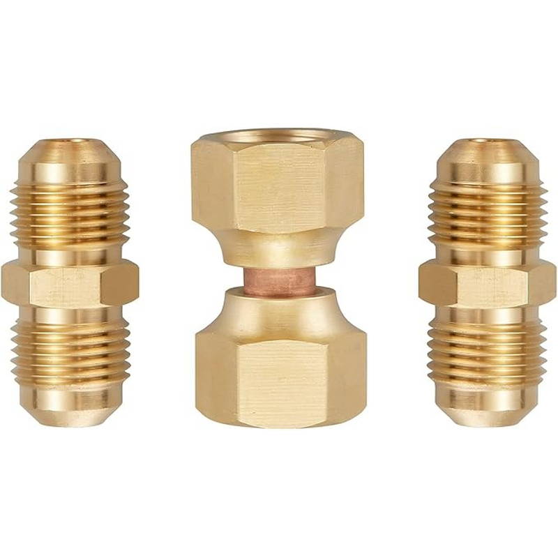 Brass Tube Fitting Factory - OEM/ODM Custom Half-Union with Flare Nut 1/4 Flare Male