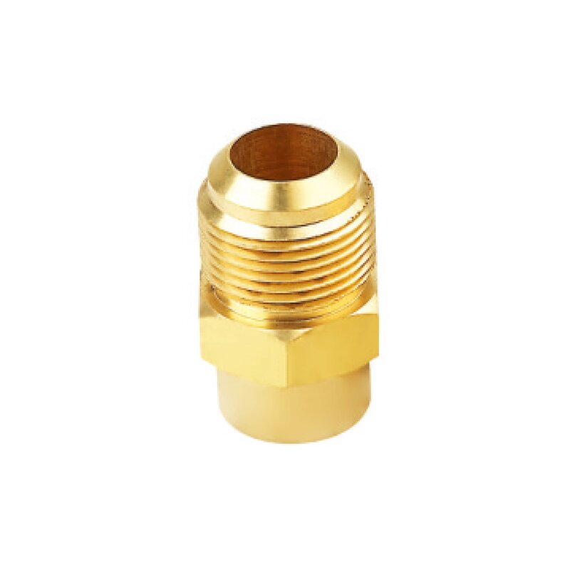 Reducing Coupling Factory - OEM/ODM Custom Brass NPT Thread 6mm-19mm Hexagon Male