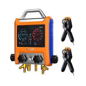 Digital Manifold Gauge Factory - OEM/ODM Custom Elitech EMG-40V 4-Valve HVAC