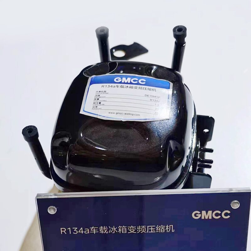 Car Refrigerator Compressor Factory - OEM/ODM Custom 12V/24V R134a GMCC DE15M1P