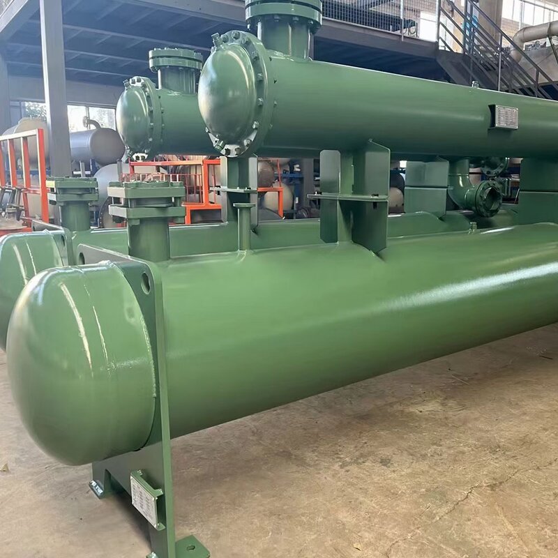 Shell and Tube Heat Exchanger Factory - OEM/ODM Custom Handbell Screw Compressor Twin Circuit