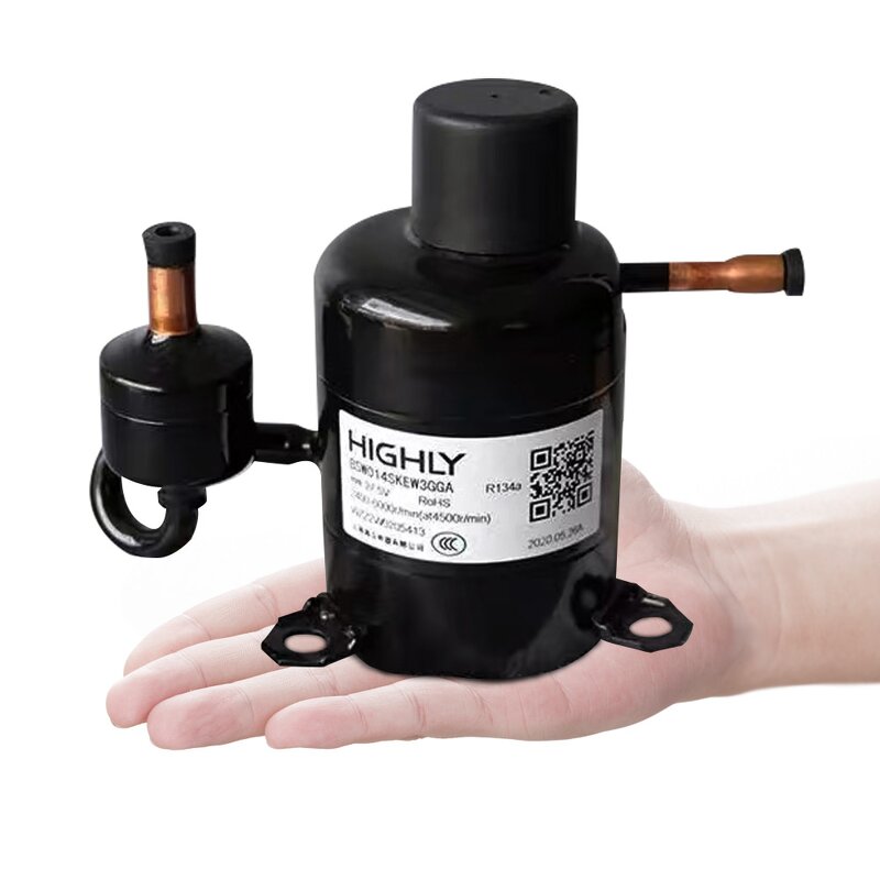 DC Rotary Compressor Factory - Custom 24V 500W R134a Portable Bulk Supply