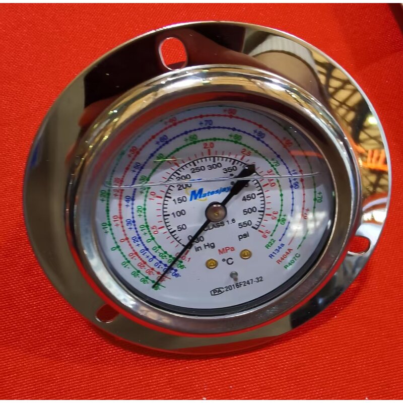 Pressure Manifold Gauge Factory - OEM/ODM Custom for Air Conditioning Refrigerant Meter