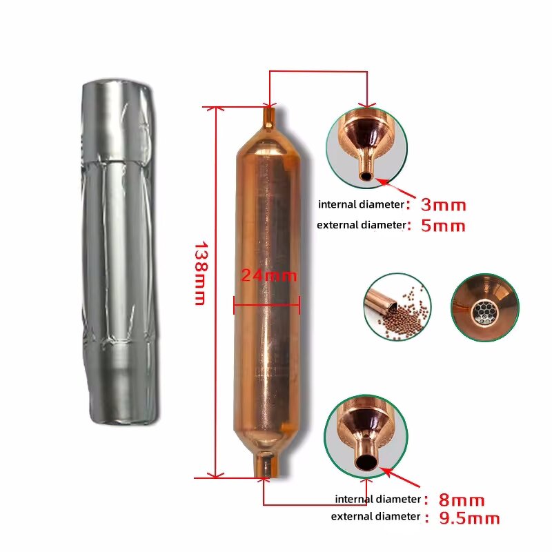 Dryer Filter Factory - OEM/ODM Custom Copper One-Way Valve for Air Conditioning