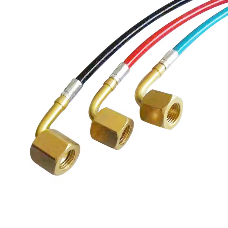 Refrigeration Hose Factory - OEM/ODM Custom High Low Pressure with Connect Gauge