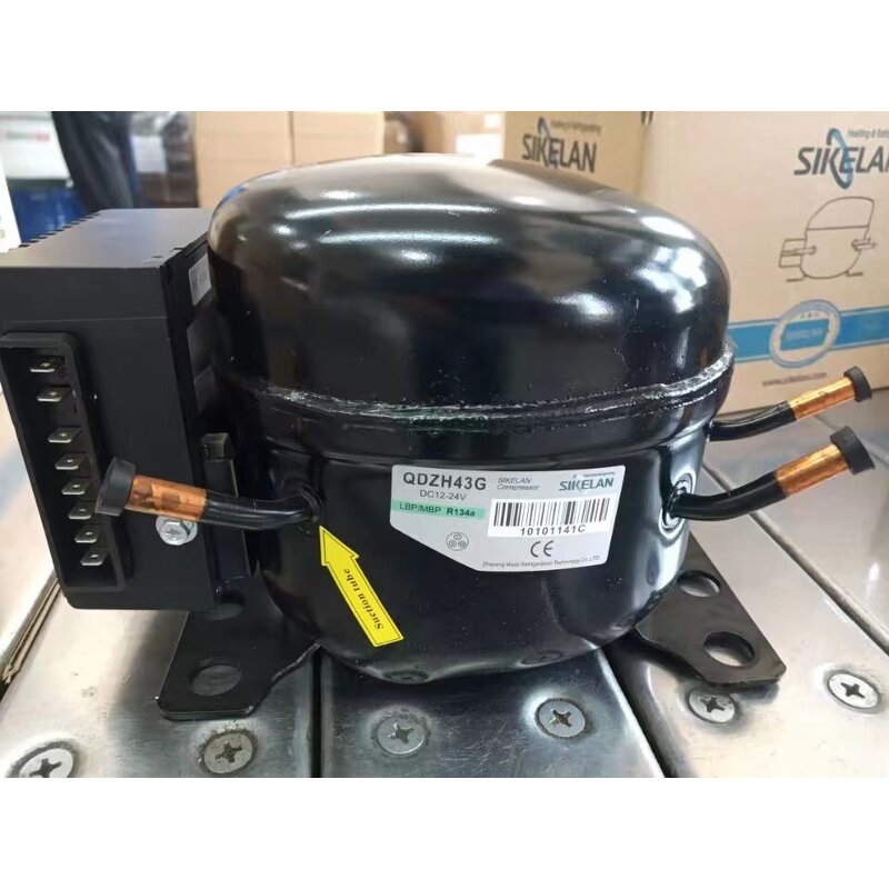 DC Refrigerator Compressor Factory - OEM/ODM Custom 12V Solar R134a Hermetic