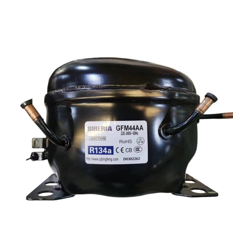 Refrigeration Compressor Factory - OEM/ODM Custom R134a 1/6HP 220V for Refrigerator
