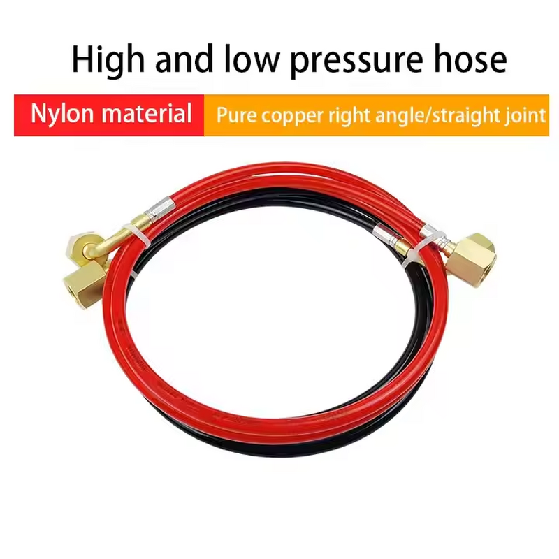Refrigeration Hose Factory - OEM/ODM Custom High Low Pressure with Connect Gauge