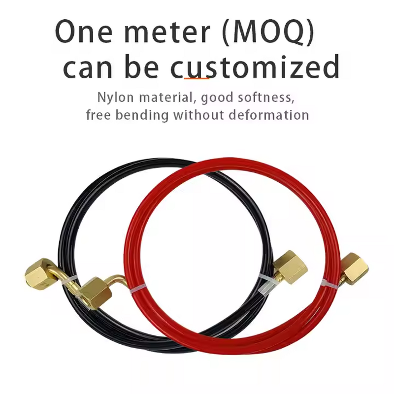 Refrigeration Hose Factory - OEM/ODM Custom High Low Pressure with Connect Gauge