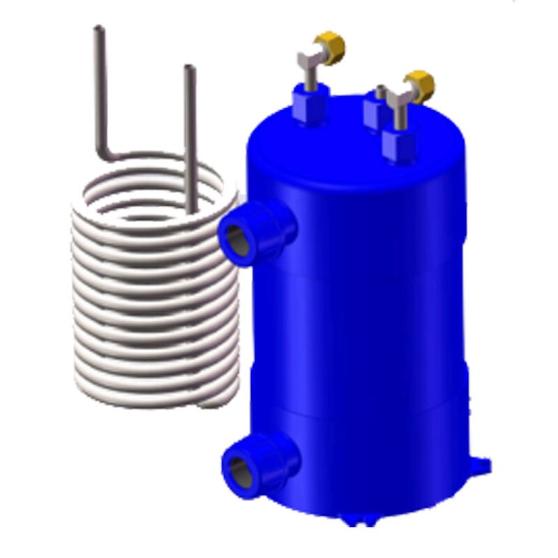 Heat Exchanger Factory - OEM/ODM Custom Titanium for Swimming Pool Heat Pump