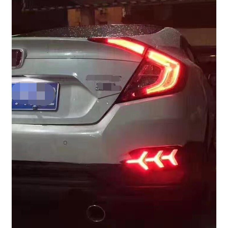 Rear Bumper Light Factory - OEM for Honda Civic Sedan