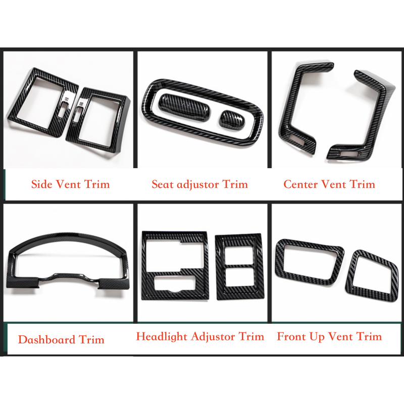 Carbon Fiber Interior Parts Manufacturer - OEM for Toyota Land Cruiser