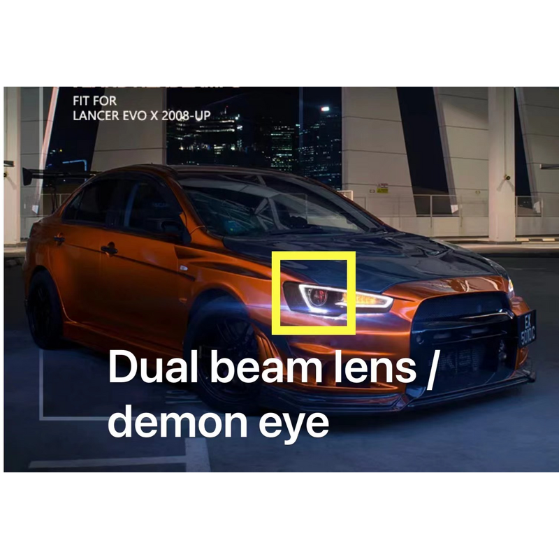 LED Headlight Manufacturer - OEM for Mitsubishi Lancer EVO X