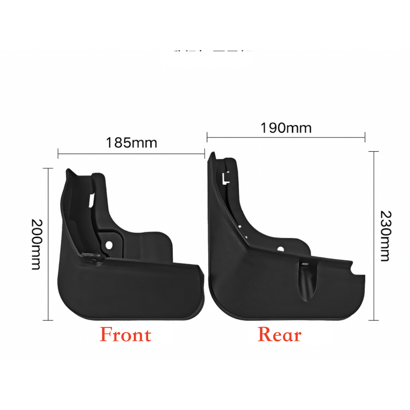 Mud Flap Manufacturer - OEM for BYD Yuan PLUS 2022+